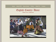 Tablet Screenshot of englishcountrydancing.net